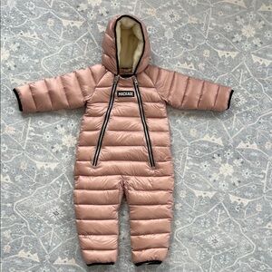Mackage Bambi 100% Down Pink Hooded Puffer SnowsuitSuit